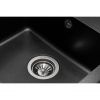 Кухонна мийка GRANADO Avila New Black Shine 0501 + сифон