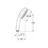 Ручной душ Grohe New Tempesta Cosmopolitan 100 26082001