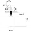 Дозатор жидкого мыла Franke SDR Neptune 119.0287.540 хром