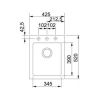 Кухонная мойка Franke Maris MRG 610-42 114.0075.393 Бежевый