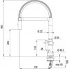 Кухонный смеситель Franke Manhattan 115.0196.550