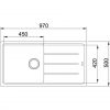 Кухонная мойка Franke Basis BFG 611-97 114.0363.933 Оникс