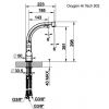 Кухонный смеситель Franke Oxygen Hi Tech 115.0061.119