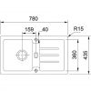 Кухонная мойка Franke Strata STG 614-78 114.0327.923 Шторм