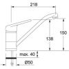Кухонный смеситель Franke Princess 750 115.0303.599