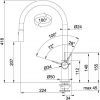 Кухонный смеситель Franke Ambient 115.0289.514