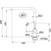 Кухонный смеситель Franke Neptune Style Window 115.0289.566