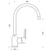 Кухонный смеситель SCHOCK Simi Chrom-80 50100080