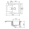 Кухонная мойка Schock MANHATTAN D-100XS Onyx 10