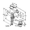 Смеситель для биде Kludi D-VISE 375320590