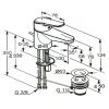 Смеситель для умывальника Kludi D-VISE 371810590