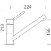 Кухонный смеситель SCHOCK SC50 Graphite 15 50300015