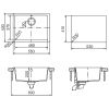 Кухонная мойка Schock QUADRO N100 Colorado-08