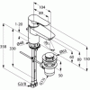 Смеситель для умывальника Kludi Tercio 384810575