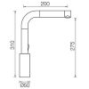Кухонный смеситель SCHOCK SC300 Nero-13 59712013