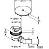 Сифон для душевого поддона Kludi Tasso 210980500