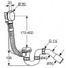 Сифон для ванны Kludi Rotexa 213000500
