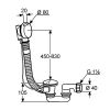 Сифон для ванны Kludi Rotexa 214090500