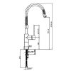 Кухонный смеситель Schock Aquaspring Chrom-80