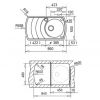 Кухонная мойка Teka ZENO 45 B-TG 88525