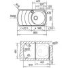 Кухонная мойка Teka ZENO 45 B-TG 88529
