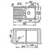 Кухонная мойка Teka Texina 45 B-TG 86902