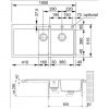 Кухонная мойка Franke MTF 651-100 114.0156.992