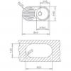 Кухонная мойка Teka DR-80 1B 1D 10110016