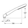 Ручной душ Grohe Vitalio Loop 27715000