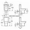Бачок Roca Dama Senso Compacto A341519000
