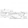 Умывальник Laufen Living City H8184360001341