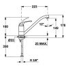 Кухонный смеситель Teka MT L 96911302NG