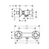 Змішувач для душу Hansgrohe Logis Classic 71260000