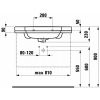 Умывальник Laufen LB3 H8106860001041