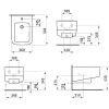 Биде подвесное Laufen Pro S H8309610003021