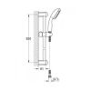 Душевой гарнитур Grohe New Tempesta 2759800E