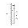 Душевая штанга Grohe Sena 28346000