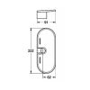 Полка Grohe New Tempesta 27596000