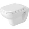 Унітаз підвісний Duravit D-CODE Rimless 45700900A1 із сидінням Soft Close