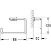 Полотенцедержатель Grohe Essentials Cube 40510000