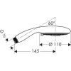 Ручной душ Hansgrohe Raindance E 100 AIR 28502000