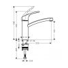 Кухонный смеситель Hansgrohe Avista 31802800