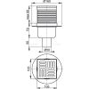 Душевой трап AlcaPlast APV32