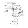 Смеситель для умывальника Grohe Lineare 23443000