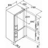 Двухкамерный холодильник Liebherr CBN 3913