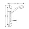 Душевой гарнитур Hansgrohe Selecta/Unica'B 27781000