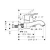Смеситель для ванны Hansgrohe Metris Classic 31478820