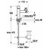 Смеситель для биде Jika Cubito H3414210040011