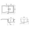 Кухонная мойка Schock Imago D100 Inox-12 19086012