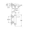 Смеситель для ванны Grohe Essence New 33624001